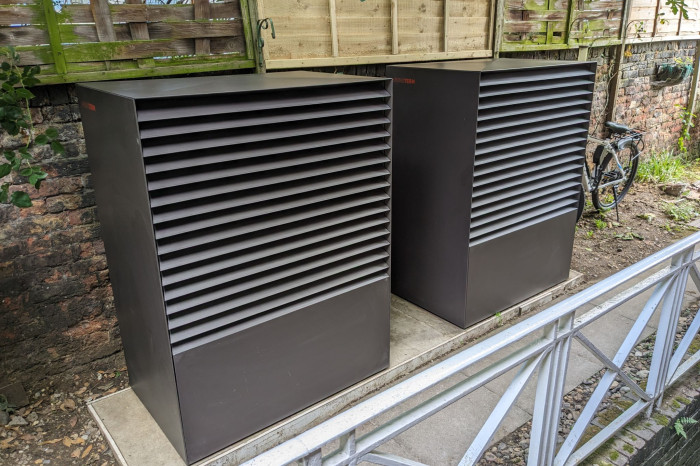 Solaris Energy install the first Kronoterm heat pump in the UK!